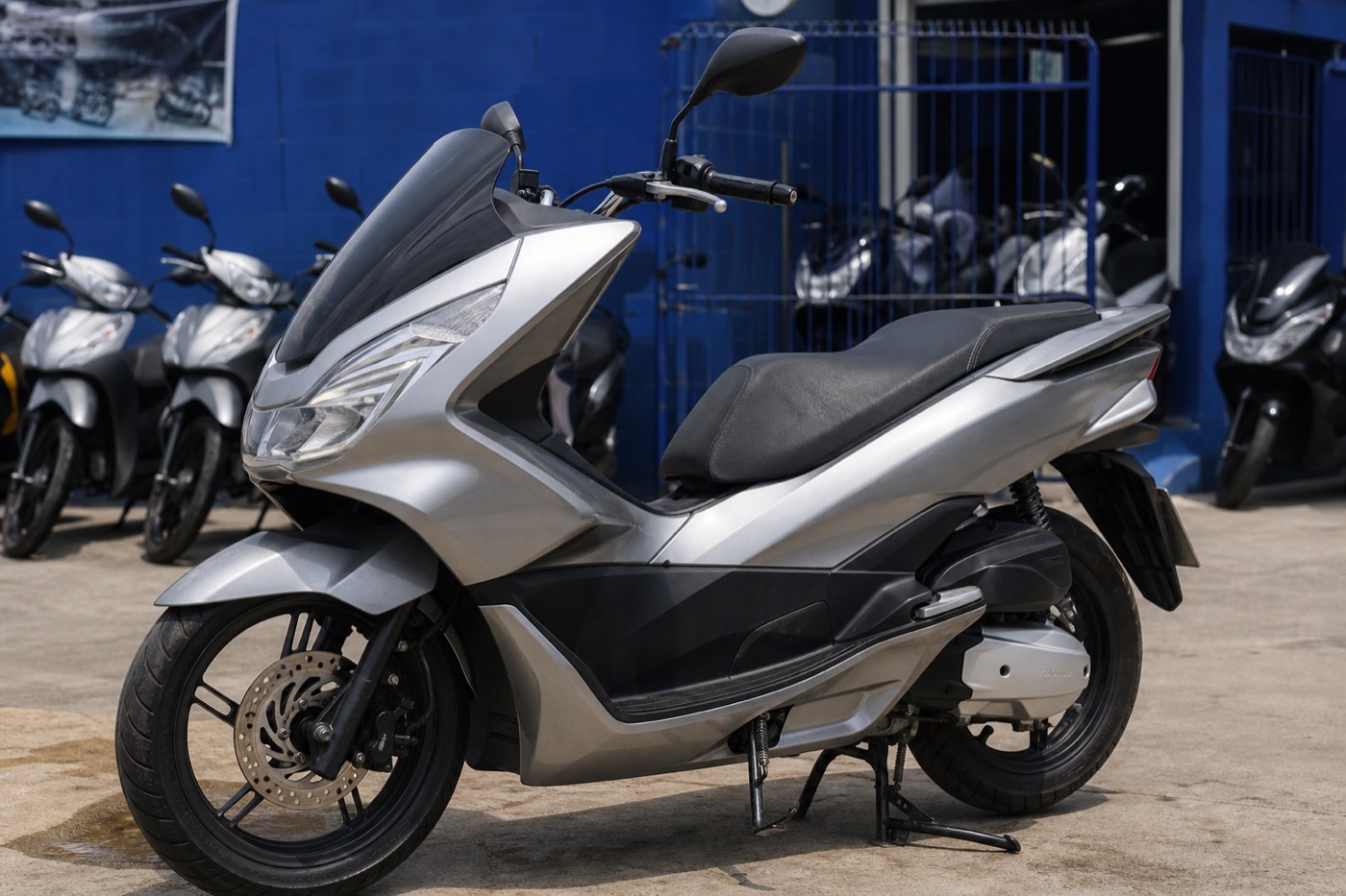Moto de frota para locação